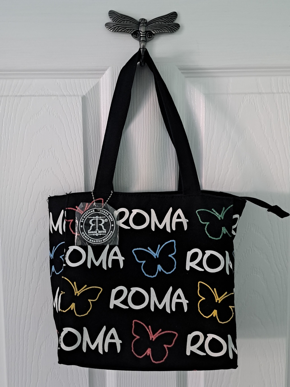 Robin Ruth ROMA Butterfly Tote Bag